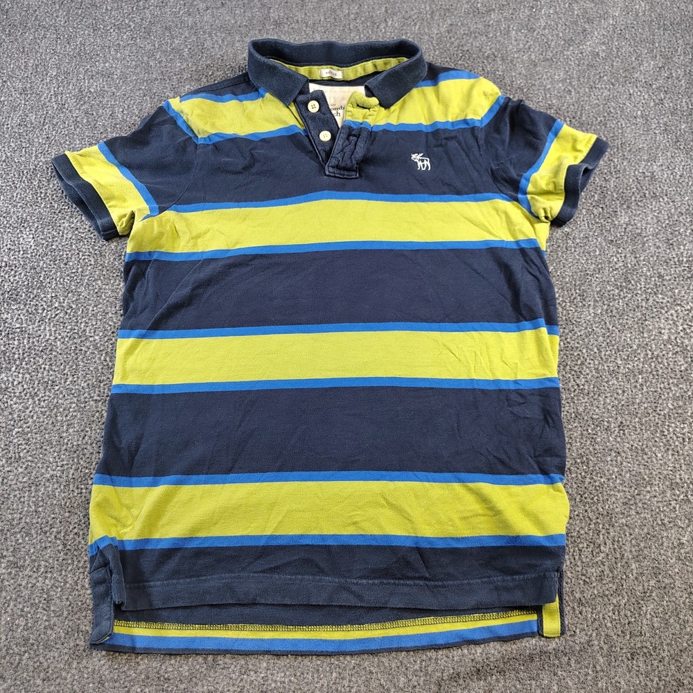 Y2k Abercrombie and fitch mens shirt striped XL